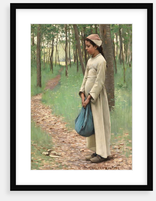 Girl with Bindle by Louis Welden Hawkins