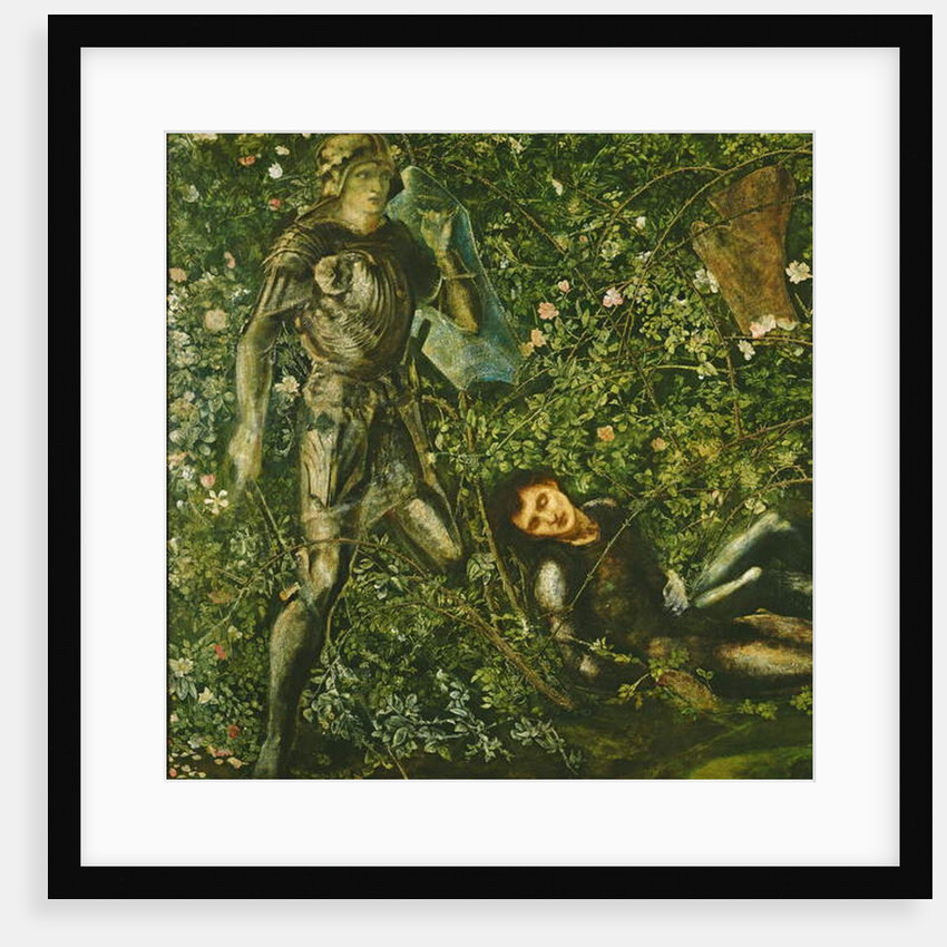 The Knights and the Briar Rose, 1869 by Edward Coley Burne-Jones