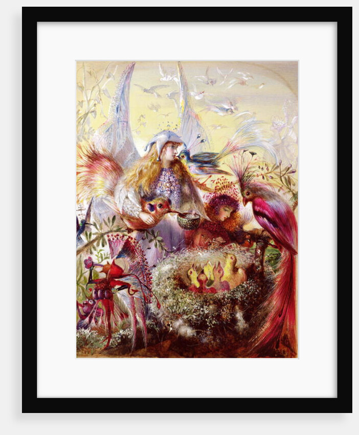 Fairies with Birds by John Anster Fitzgerald