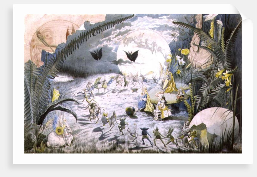 A Fairy Gathering by George Cruikshank