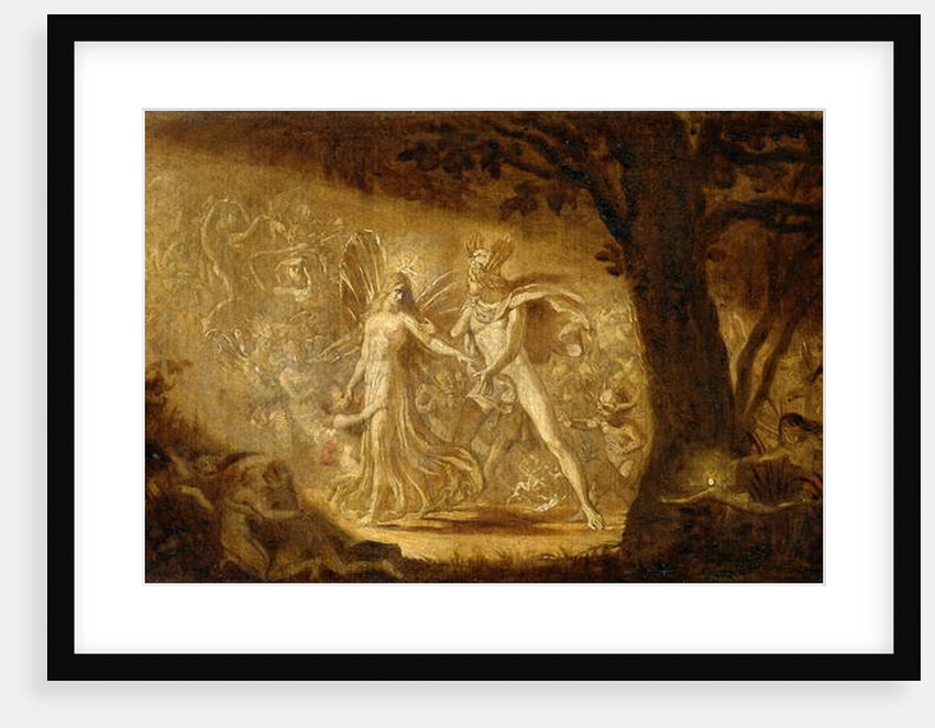 Study for The Quarrel of Oberon and Titania, c.1849 by Joseph Noel Paton