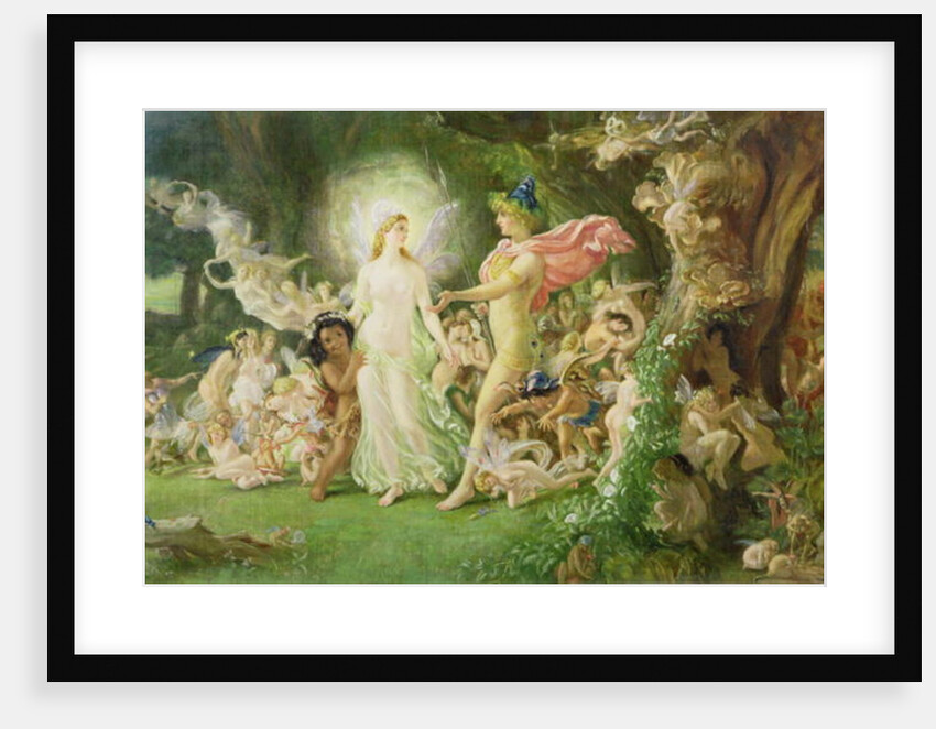 Study for The Quarrel of Oberon and Titania, c.1849 by Joseph Noel Paton