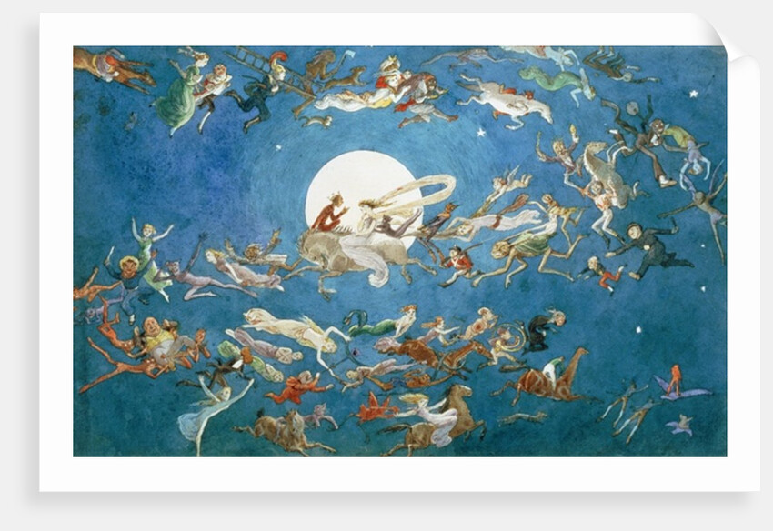 A Dance around the Moon by Charles Altamont Doyle