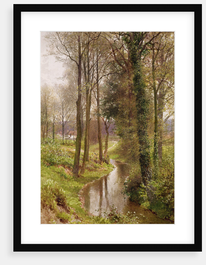 Round My House: The Mill Stream, Ockham, 1880-86 by Henry Sutton Palmer