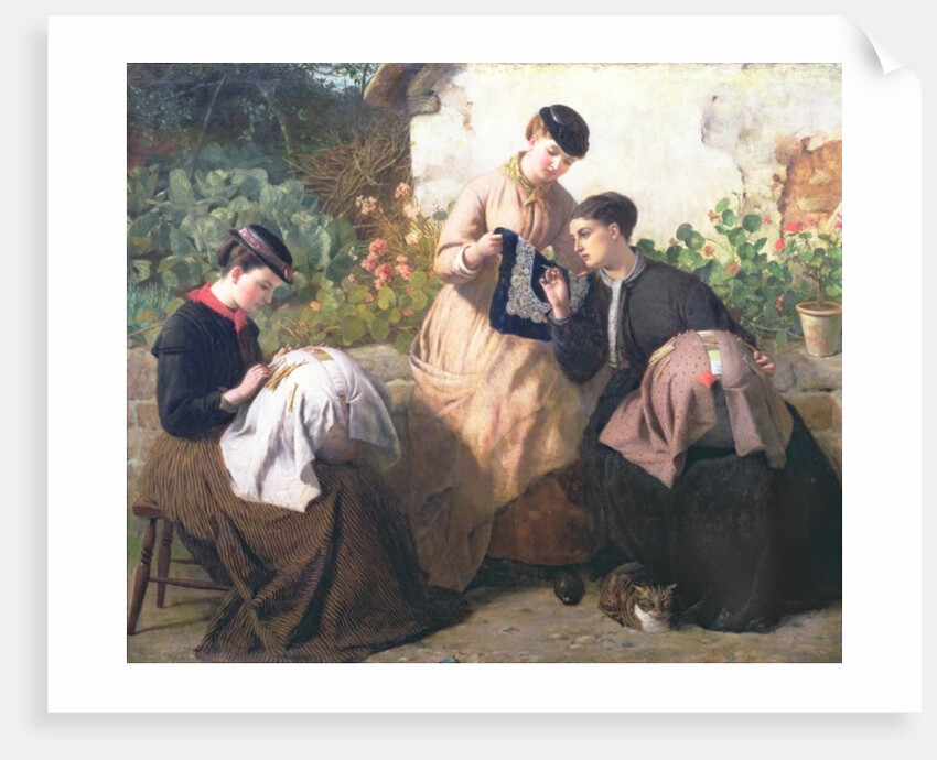 A Honiton Lace Manufactory, c.1869 by Frederick Richard Pickersgill