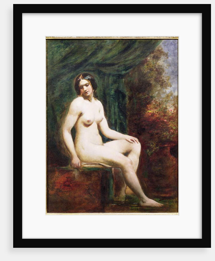 Seated Female Nude by William Etty