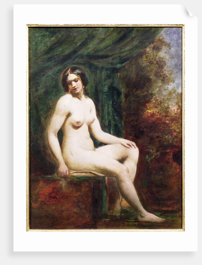 Seated Female Nude by William Etty