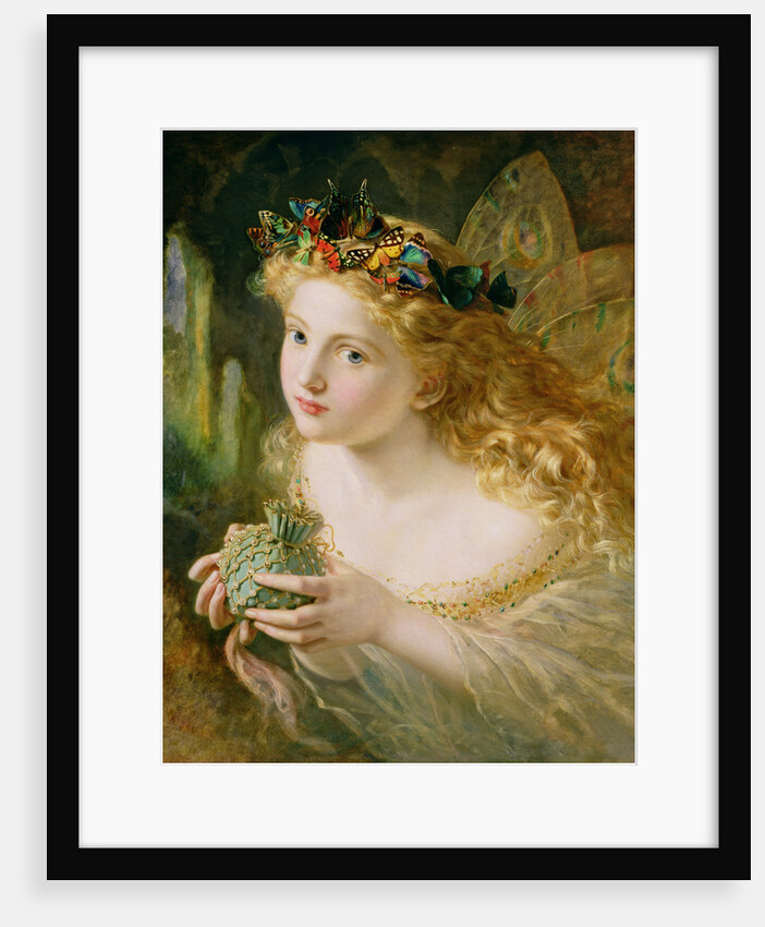 A portrait of a fairy, 1869 by Sophie Anderson