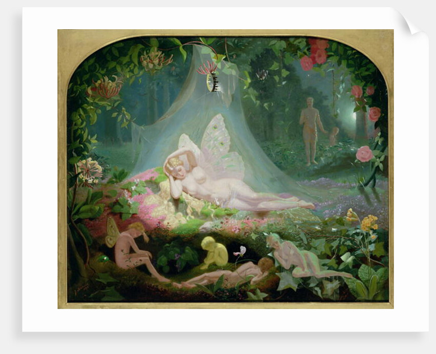 There Sleeps Titania, 1872 by John Simmons