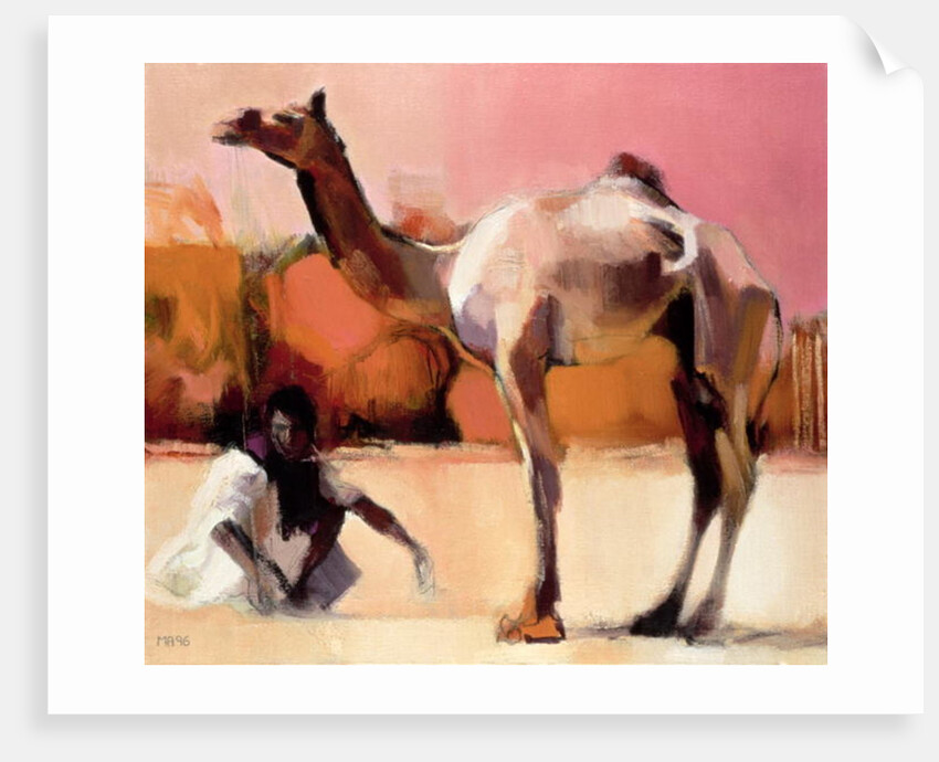 dsu and Said, Rann of Kutch, 1996 by Mark Adlington