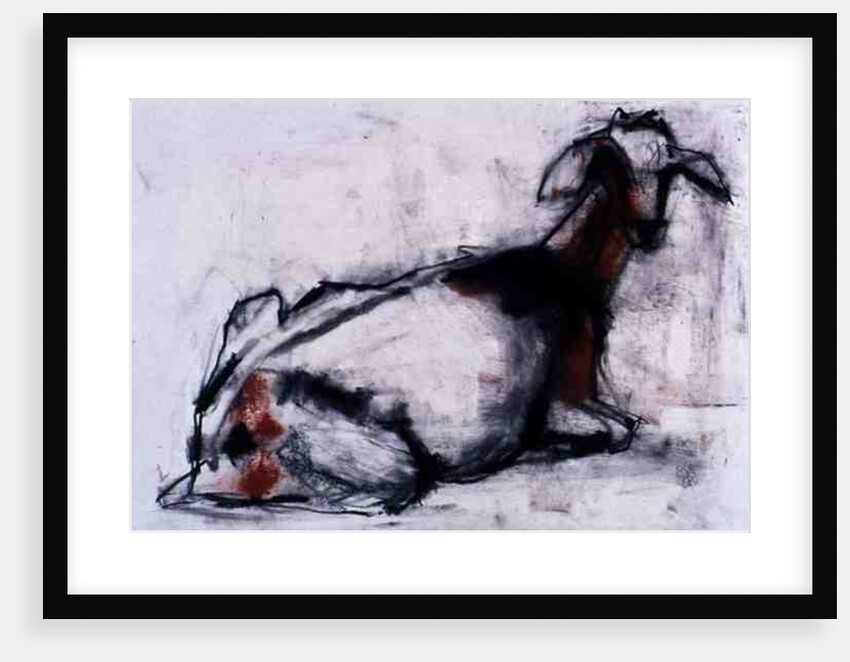 Seated Goat, 1998 by Mark Adlington