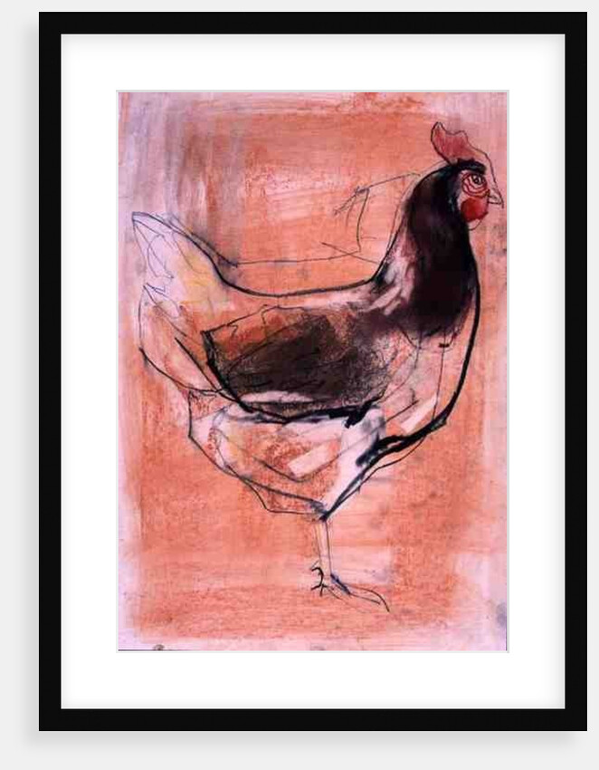 Standing Hen, 1998 by Mark Adlington