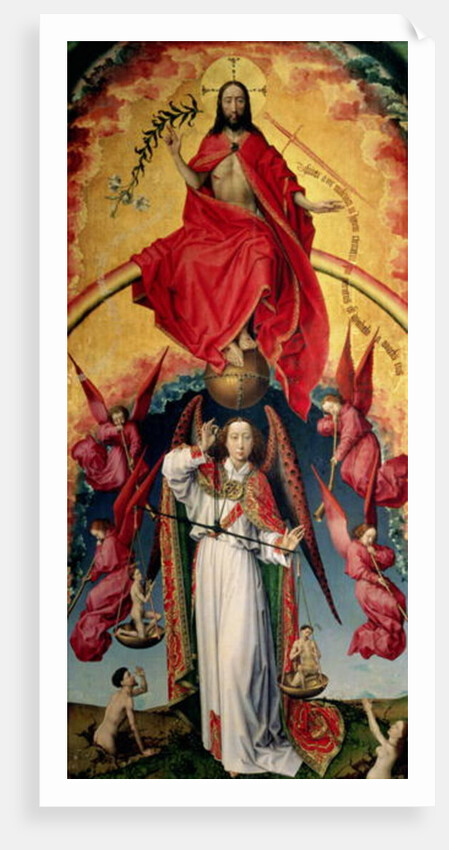 St. Michael Weighing the Souls by Rogier van der Weyden