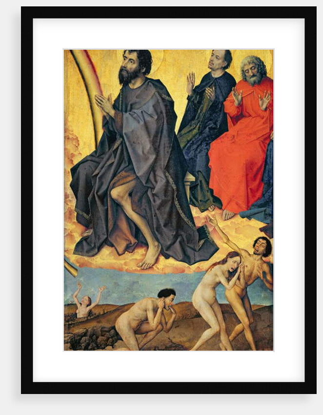 The Damned on their way to Hell and the Heavenly realm of Saints by Rogier van der Weyden