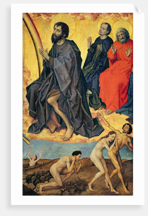 The Damned on their way to Hell and the Heavenly realm of Saints by Rogier van der Weyden