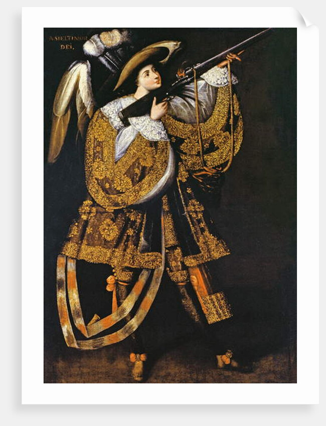 Angel Arcabucero by Master of Calamarca