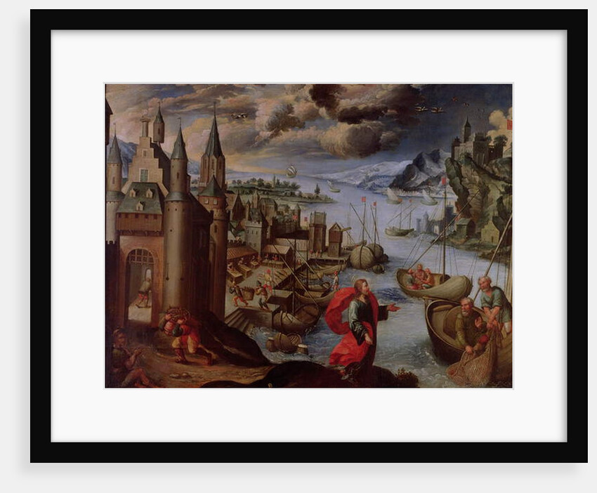 Christ calling St. Peter and St. Andrew by Diego Quispe Tito