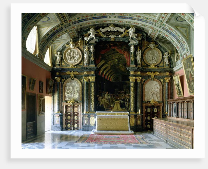 The Adoration by Carlos II of the Sacred Form by Claudio Coello