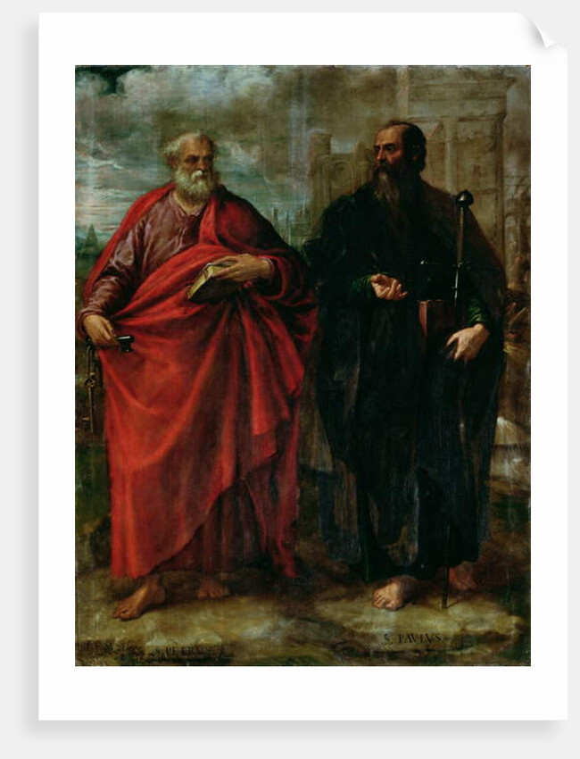 St. Peter and St. Paul, 1577 by Juan Fernandez de Navarrete