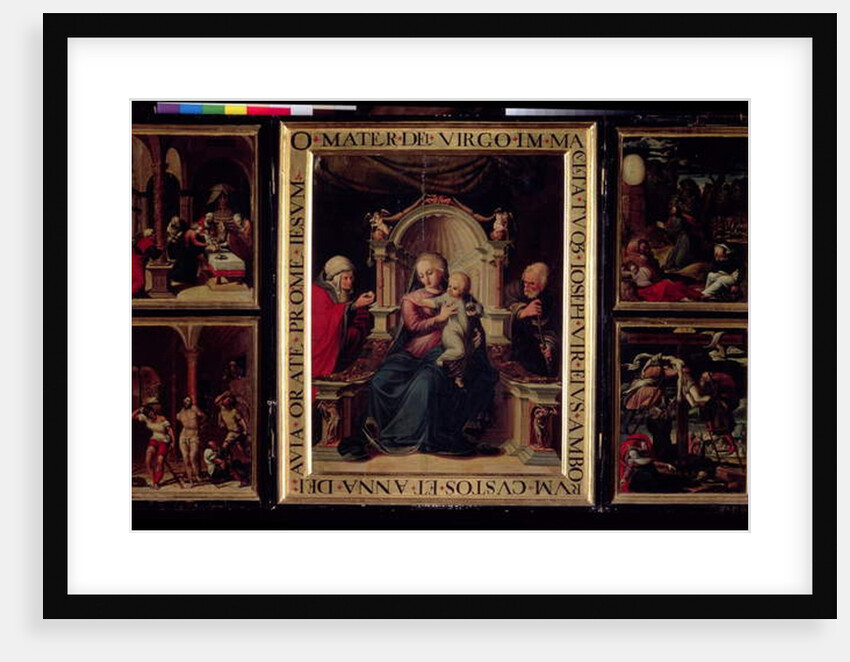 Triptych from the Capilla de las Reliquias by Spanish School