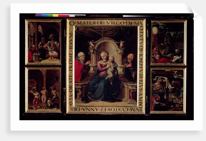 Triptych from the Capilla de las Reliquias by Spanish School