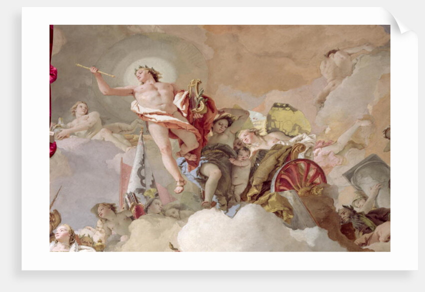 Apotheosis of the Spanish Monarchy by Giovanni Battista (1696-1770) Tiepolo