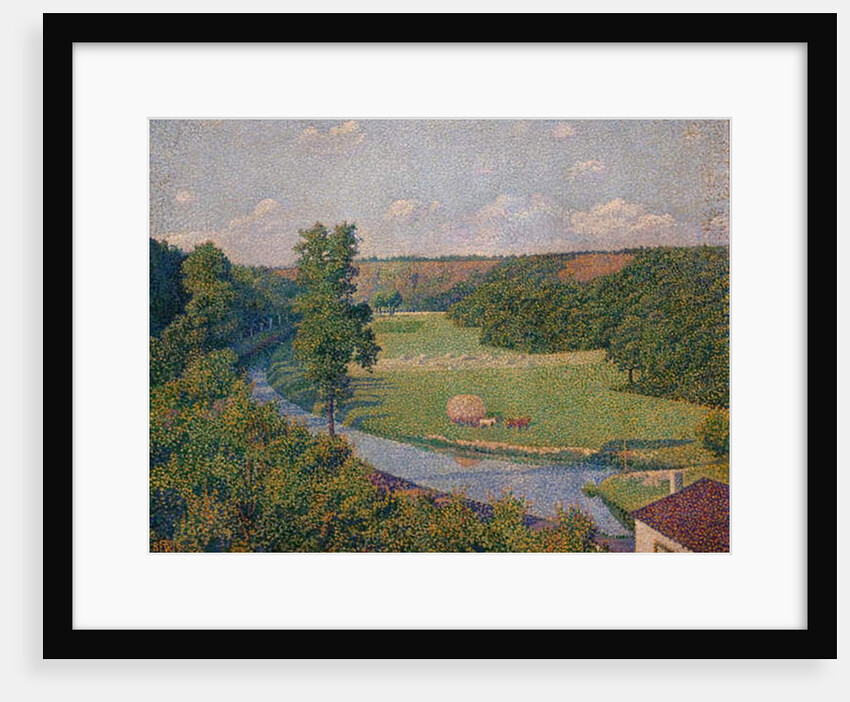 The Samber Valley, 1890 by Theo van Rysselberghe