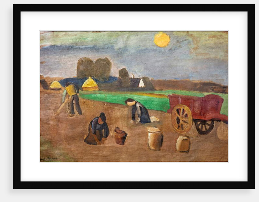 Potato Harvest, 1920 by Gustave de Smet