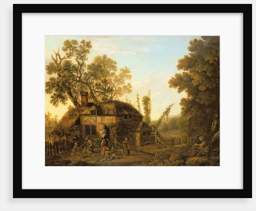 Hop-Picking, c.1760 by George of Chichester Smith
