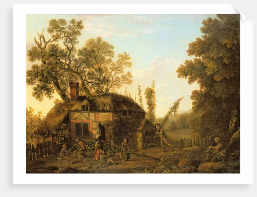 Hop-Picking, c.1760 by George of Chichester Smith