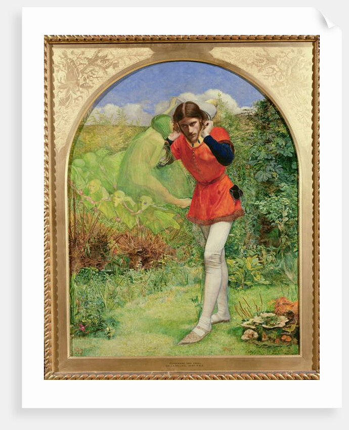 Ferdinand Lured by Ariel, 1849-50 by John Everett Millais