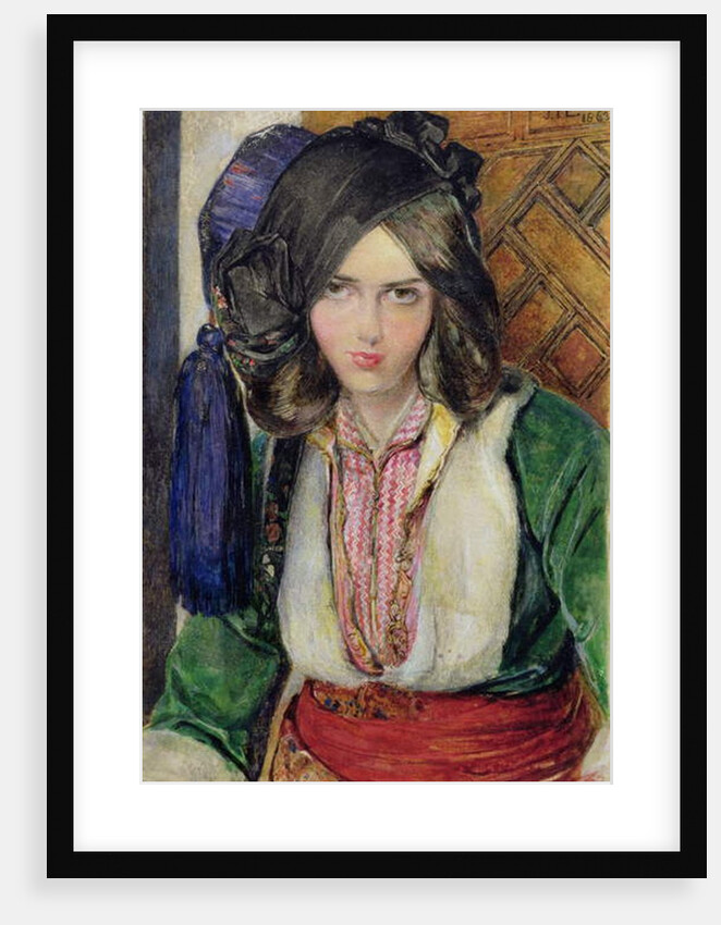 A Turkish Girl, 1863 by John Frederick Lewis