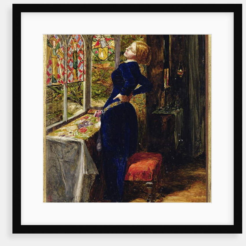Study for Mariana in the Moated Grange by John Everett Millais