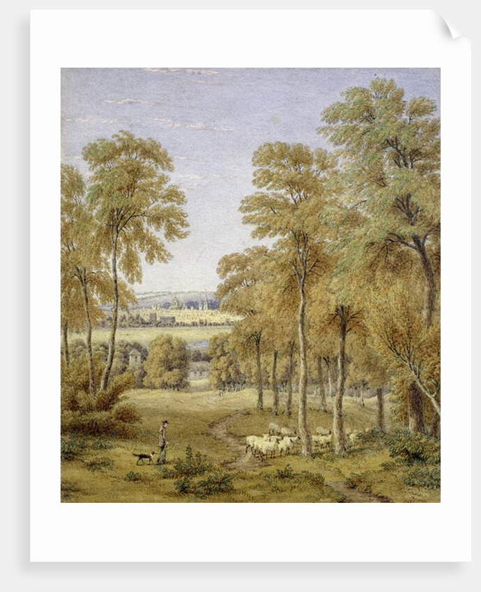 Oxford from Hinksey Ferry, 1852 by William Turner