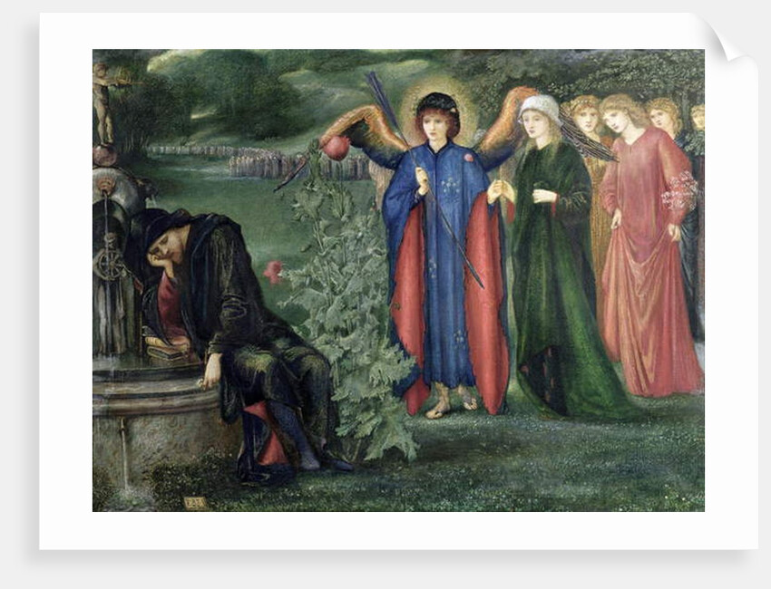 The Dream of Fair Women by Edward Coley Burne-Jones