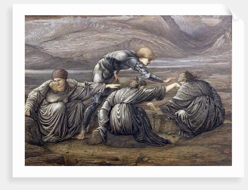 Study for Perseus and the Graiae, 1880 by Edward Coley Burne-Jones