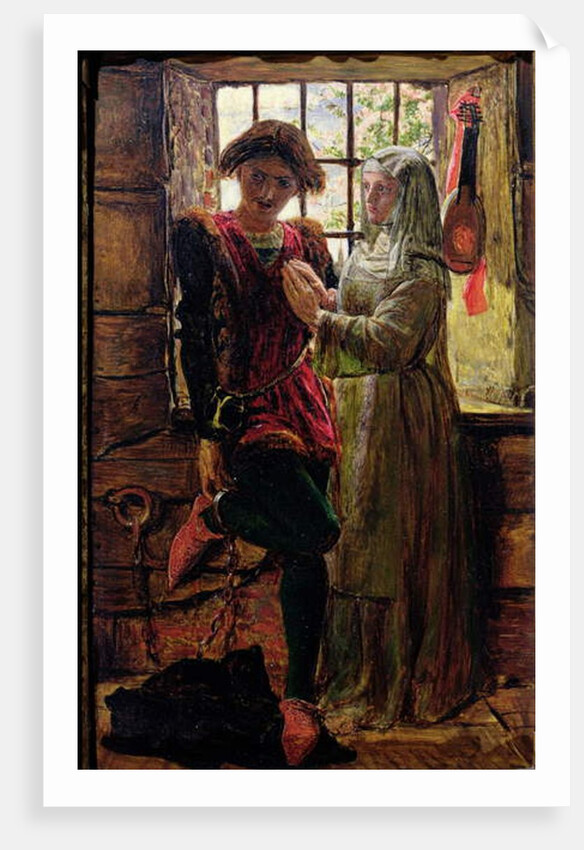 Claudio and Isabella by William Holman Hunt