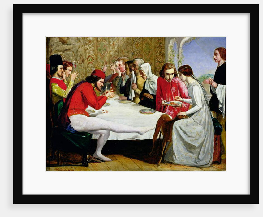 Lorenzo and Isabella, 1849 by John Everett Millais