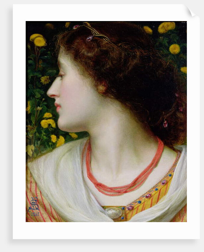 La Belle Isolde, 1862 by Anthony Frederick Augustus Sandys