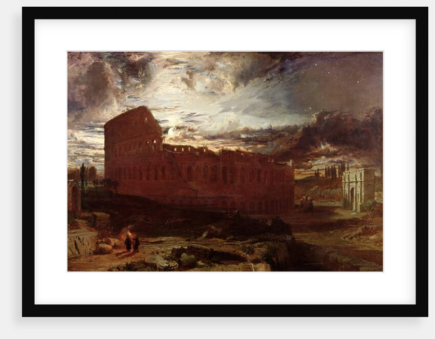 The Colosseum, Rome, 1860 by Frederick Lee Bridell