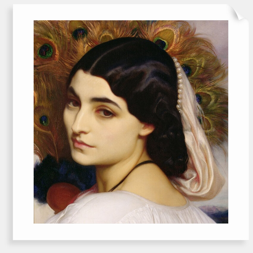 Pavonia, 1859 by Frederic Leighton