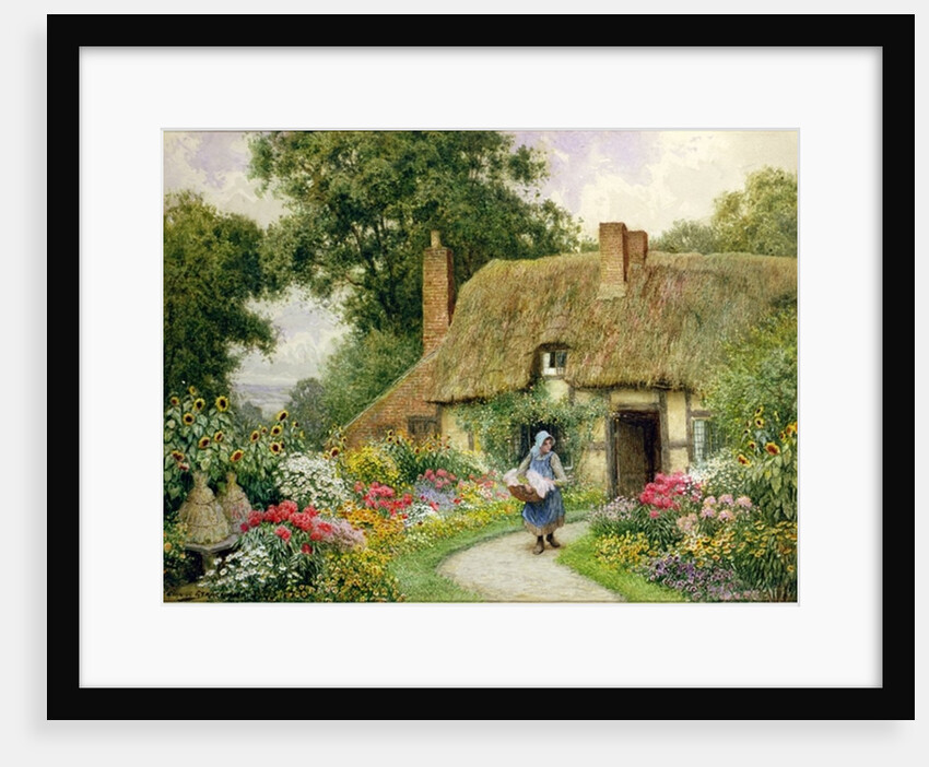 Taking out the Washing by Arthur Claude Strachan