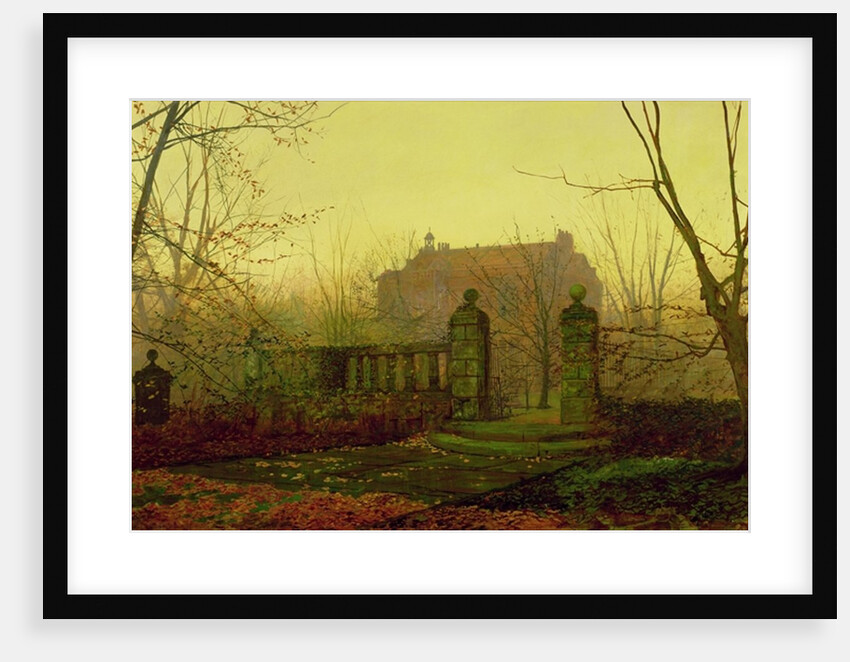 Autumn Morning by John Atkinson Grimshaw