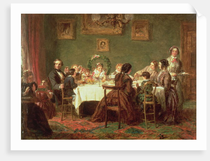 The Sketch for 'Many Happy Returns of the Day' by William Powell Frith