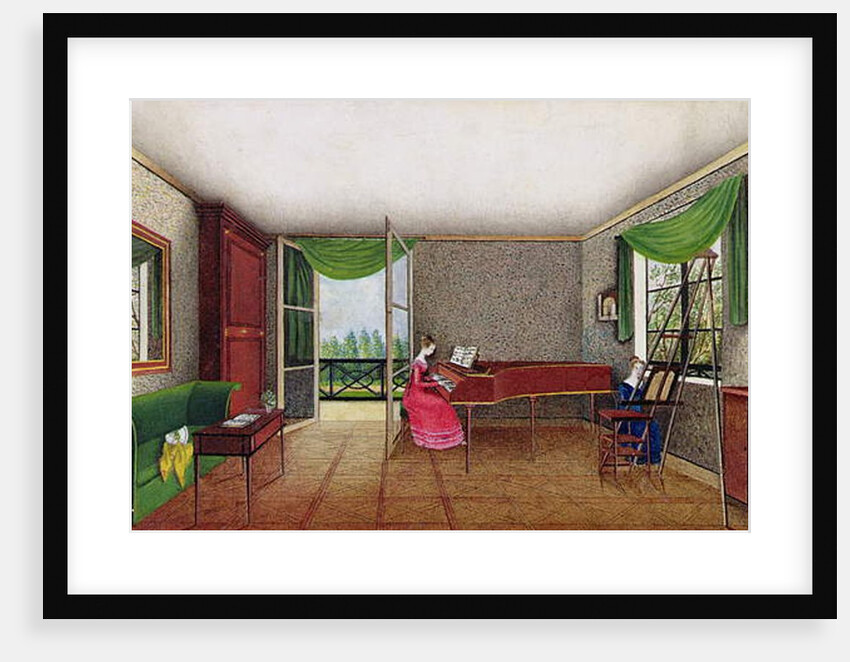 A Russian Interior by Micheline Blenarska