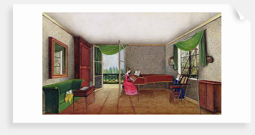 A Russian Interior by Micheline Blenarska