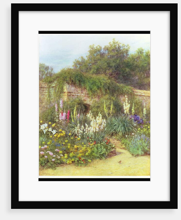 In Munstead Wood Garden, Gertrude Jekyll's Garden, Godalming, Surrey by Helen Allingham