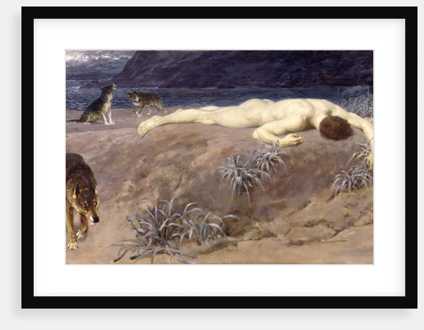 Dead Hector, 1892 by Briton Riviere
