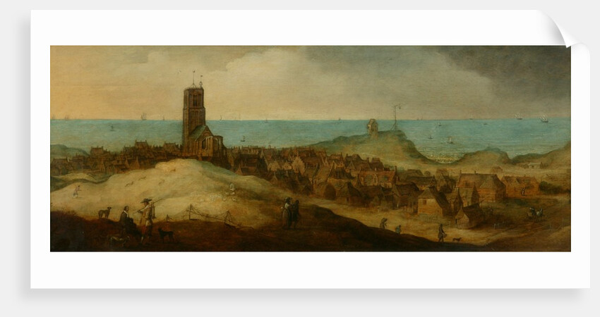 Egmond ann Zee by Claes Jacobsz. van der Heck