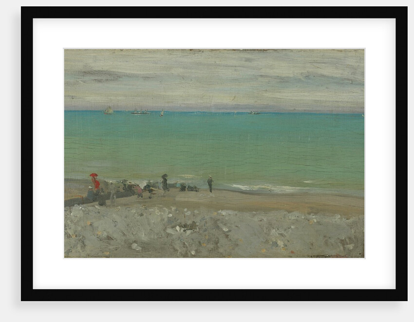 La Plage, Dieppe, c.1885 by Walter Richard Sickert